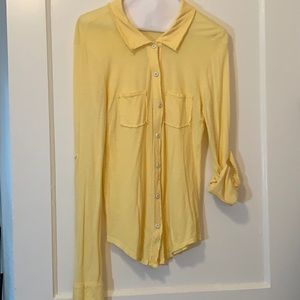 Michael Stars yellow shirt